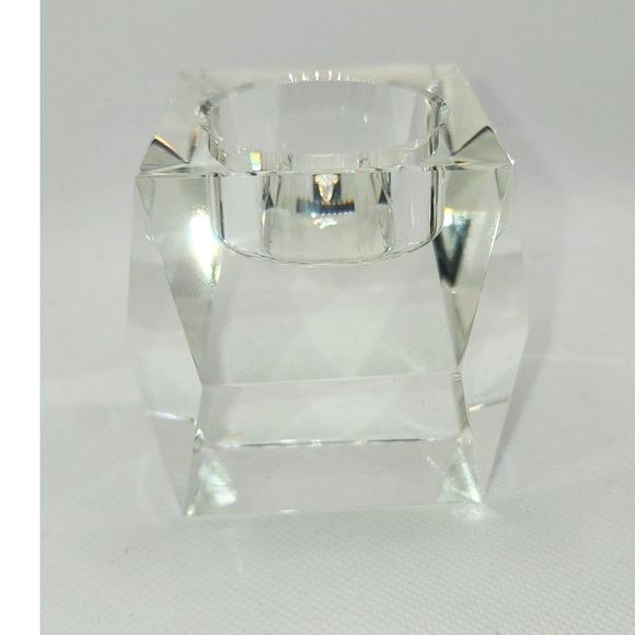 Rosenthal Lead Crystal Regency Tea Light Candle Holder - Picture 4 of 8